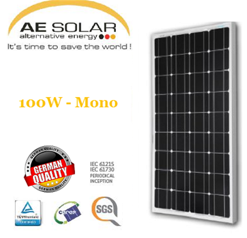 AE Solar 100W Mono